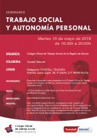 Seminario: Trabajo Social y Autonomía personal