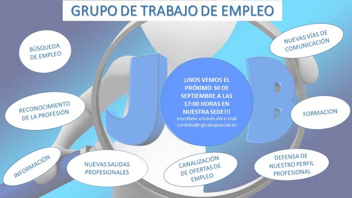 REUNIÓN GRUPO DE TRABAJO EMPLEO C.P.T.S. CÓRDOBA