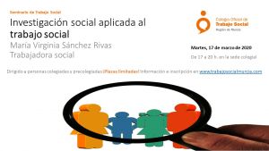 SUSPENDIDO Seminario: Investigación aplicada a Trabajo Social