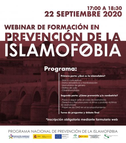 CPTS CORDOBA: WEBINAR ISLAMOFOBIA E INTERVENCION SOCIAL