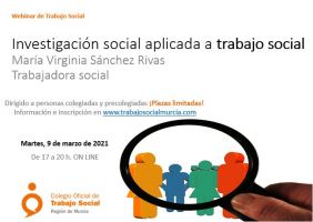 Webinar: Investigación aplicada a Trabajo Social 9 de marzo de 2021