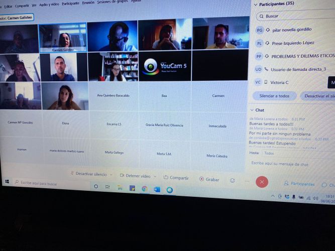 WEBINAR "PROBLEMAS Y DILEMAS ETICOS EN NUESTRA PRACTICA PROFESIONAL"