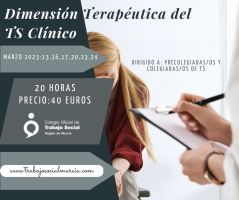 Curso "La Dimensión Terapeútica del Trabajo Social Clínico"