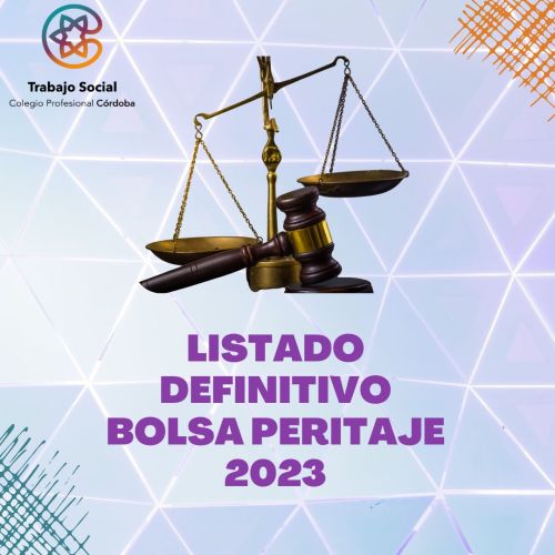 BOLSA DEFINITIVA DE PERITAJE JUDICIAL C.P.T.S. CORDOBA 2023