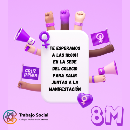 C.P.T.S. CORDOBA: JUNTAS EN EL 8M
