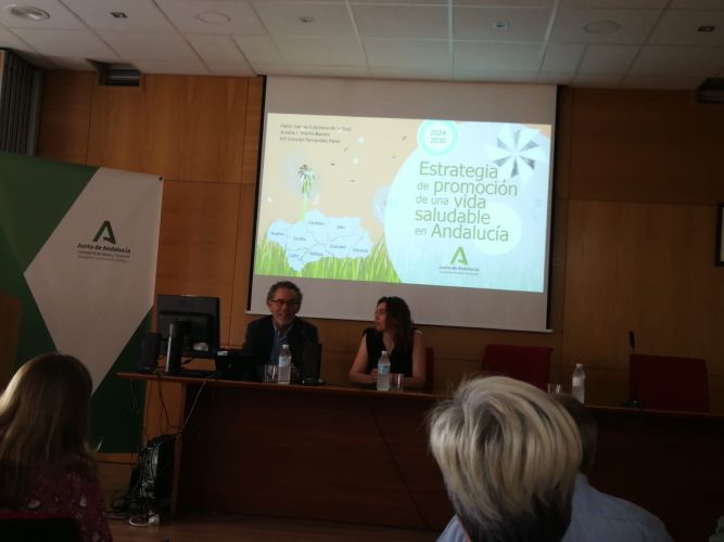 EL GRUPO DE SALUD DEL CPTS DE CORDOBA, ASISTE A LA JORNADA PROVINCIAL “ESTRATEGIA DE PROMOCION DE UNA VIDA SALUDABLE EN ANDALUCIA”