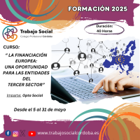 CURSO "LA FINANCIACIÓN EUROPEA: UNA OPORTUNIDAD PARA LAS ENTIDADES DEL TERCER SECTOR"