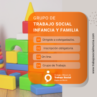 IV Reunión Grupo TS de Infancia y Familia- martes 9 de septiembre de 16:30 a 18:00 h.